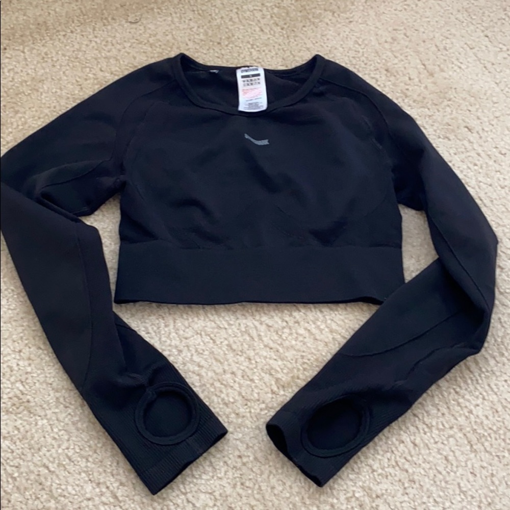 Gymshark Long Sleeve Crop top